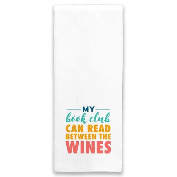 ($5) Bevvy Tea Towels - Book Club - Picture 1 of 2